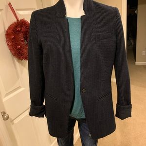 Loft Blazer- Navy blue with light stitching